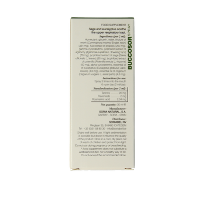 Soria Natural Composor 1 buccosor spray XXI 30 Milliliter
