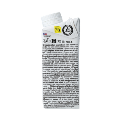 Ecomil Almondcuisine sugar free bio 200.00 Milliliter