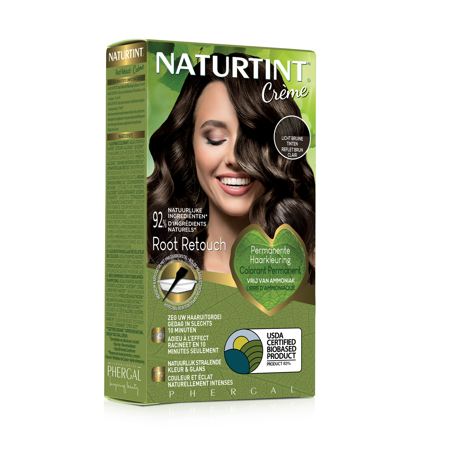 Naturtint Root retouch lichtbruin 45.00 Milliliter