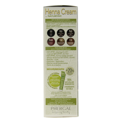 Naturtint Henna cream 3.0 dronker kastanje bruin 110 Milliliter