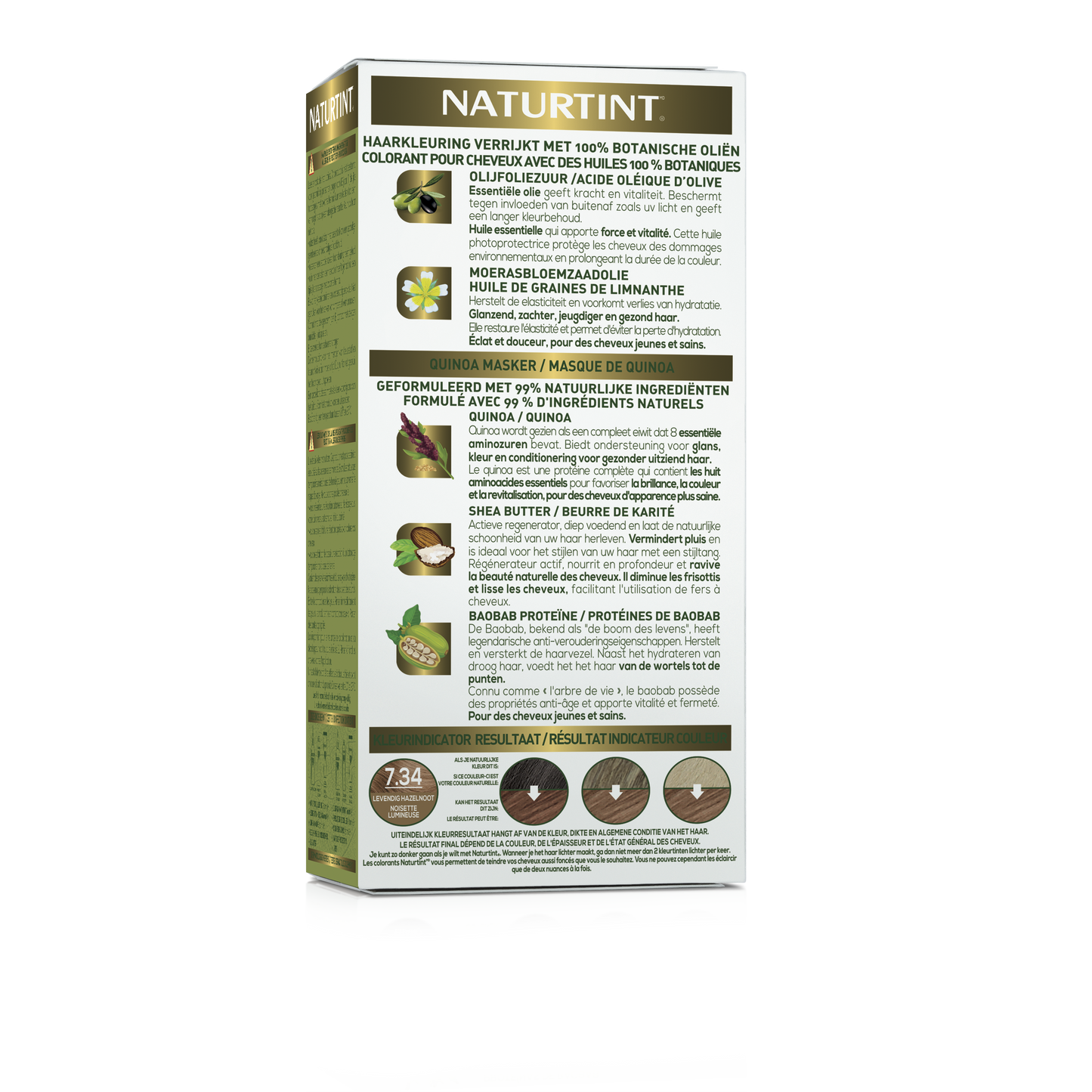 Naturtint 7.34 Helder hazelnoot 170 Milliliter