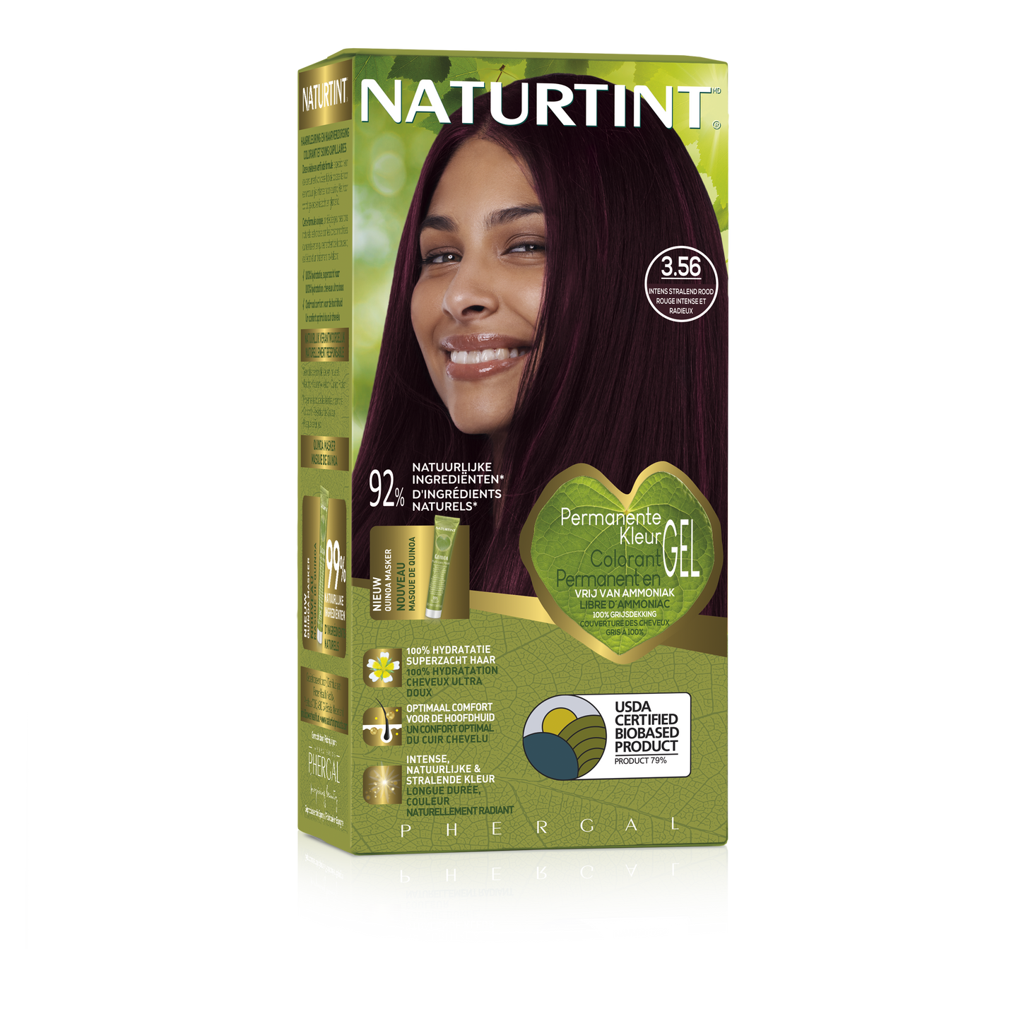 Naturtint 3.56 Intens stralend rood 170.00 Milliliter