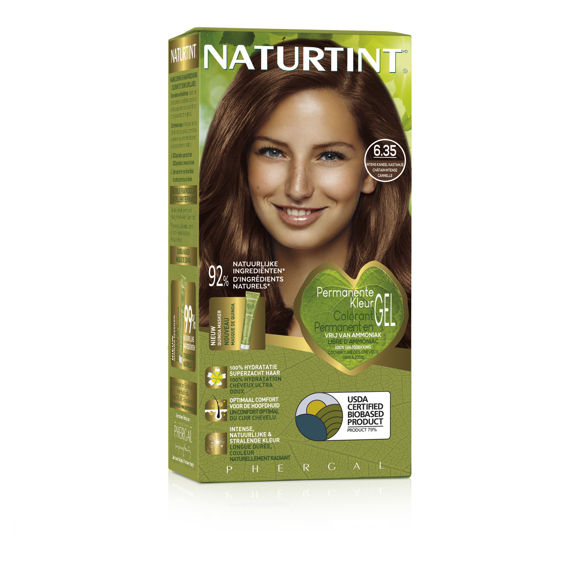 Naturtint 6.35 Intens kaneel kastanje 170.00 Milliliter