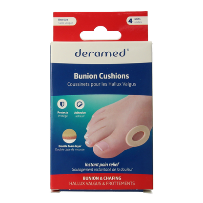 Deramed Eeltknobbel anti druk ring 3mm 4 Stuks