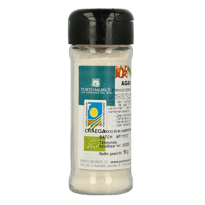 Porto Muinos Agar agar poeder bio 50 Gram