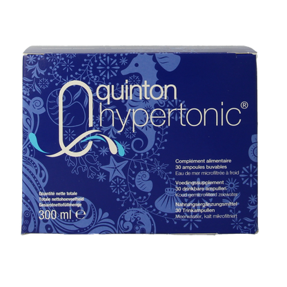 Quinton Hypertonic ampullen 10ml 30.00 Ampullen