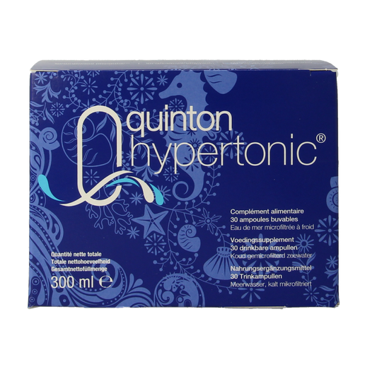Quinton Hypertonic ampullen 10ml 30.00 Ampullen