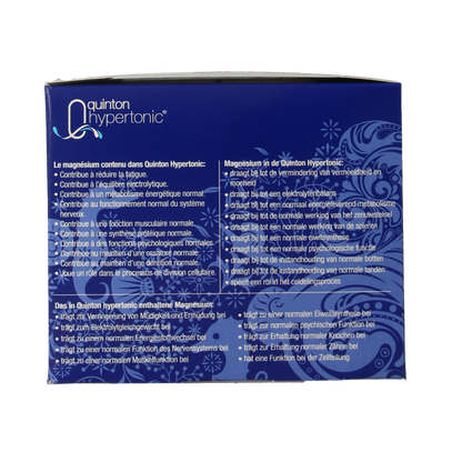 Quinton Hypertonic ampullen 10ml 30 Ampullen