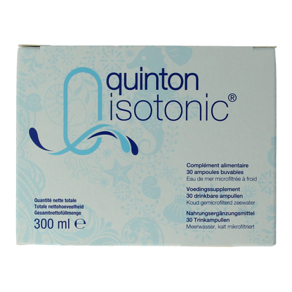 Quinton Isotonic ampullen 10ml 30.00 Ampullen