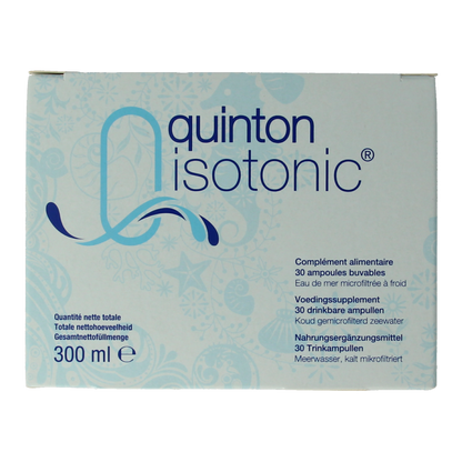 Quinton Isotonic ampullen 10ml 30 Ampullen