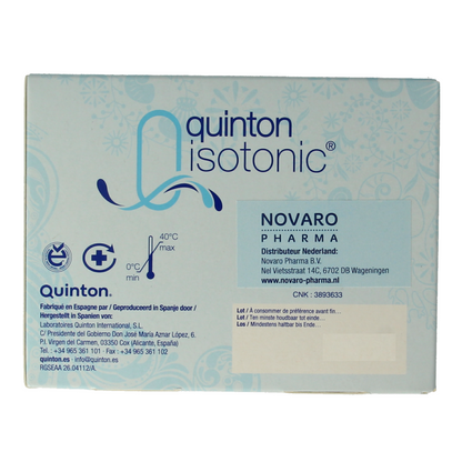 Quinton Isotonic ampullen 10ml 30 Ampullen