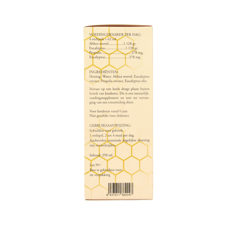 Michel Merlet Honing - propolis luchtwegen siroop 250 Milliliter