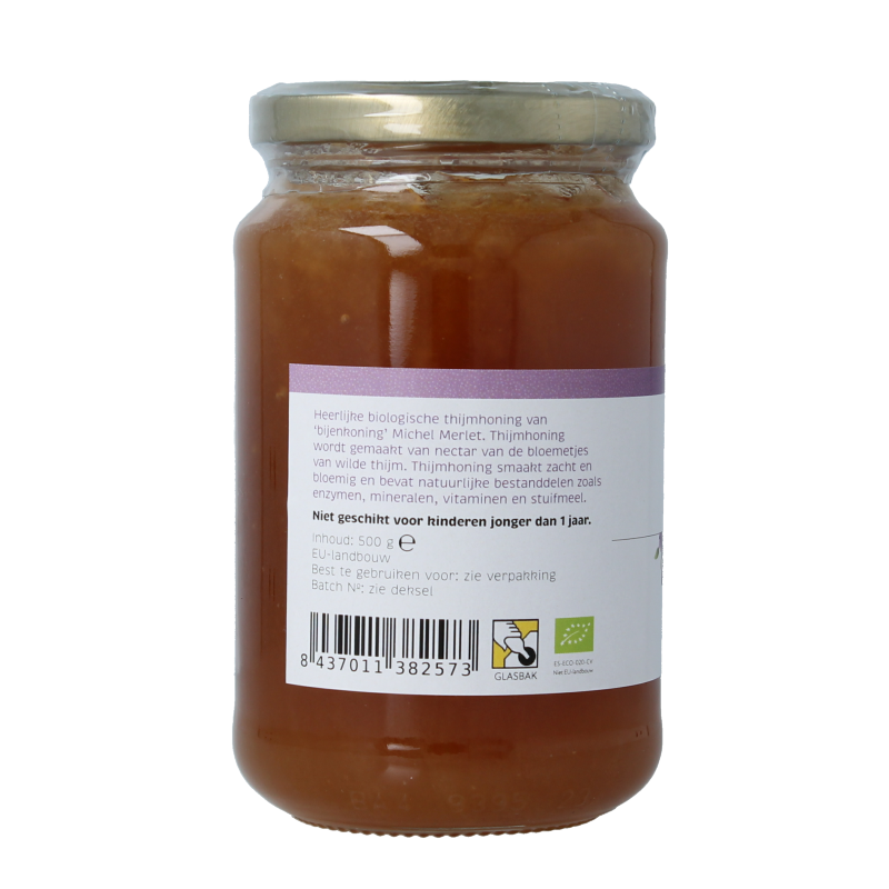 Michel Merlet Thijm honing bio  500 Gram