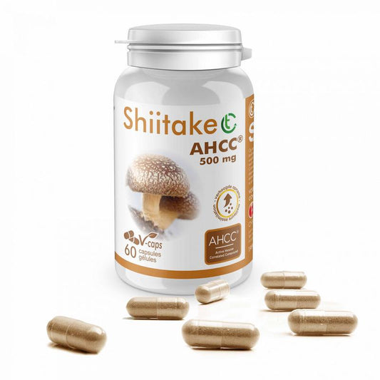 SoriaBel Shiitake AHCC 500mg 60 Capsules