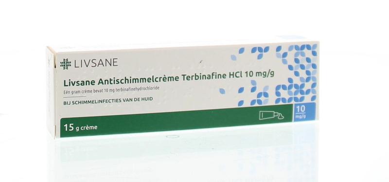 Livsane Terbinafine 10mg/g creme 15.00 Gram