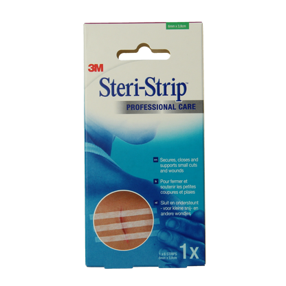 3M Steri strip hecht 6 x 38mm 6.00 Stuks