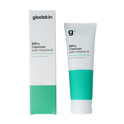 Gladskin Milky cleanser with vitamin E 75 Milliliter