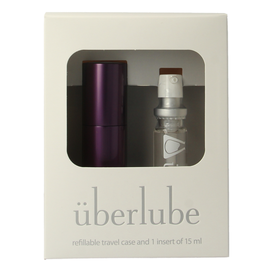 Uberlube Good to go paars aubergine 15 Milliliter
