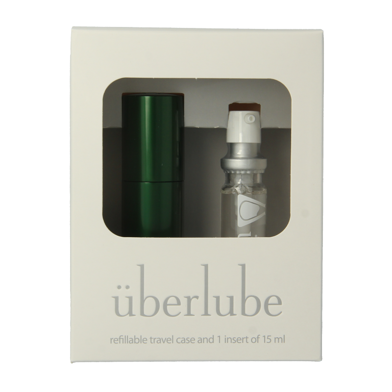 Uberlube Good to go groen velvet chaise 15 Milliliter