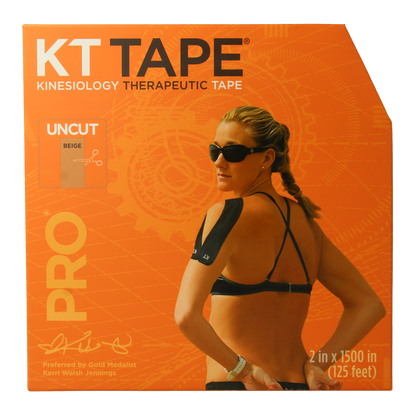 KT Tape Jumbo pro roll 38 meter beige uncut 1.00 Stuks