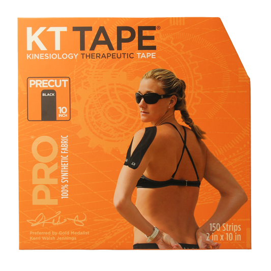 KT Tape Jumbo pro roll 38 meter 150 strips zwart precut 1 Stuks