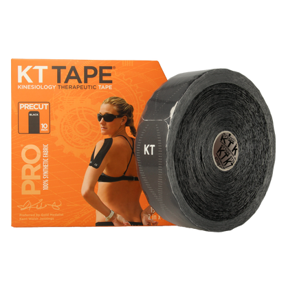 KT Tape Jumbo pro roll 38 meter 150 strips zwart precut 1 Stuks