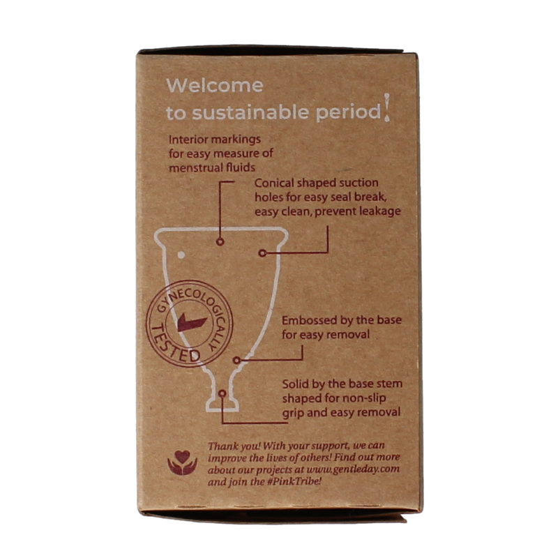 Gentle Day Menstruatie cup S 1 Stuks