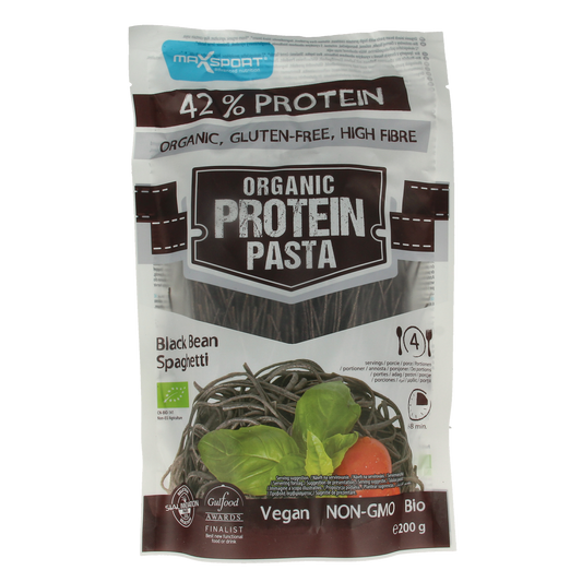 Max Sport Protein pasta black bean spaghetti bio 200.00 Gram