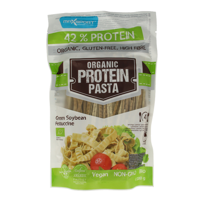 Max Sport Protein pasta green soybean fettucine bio 200 Gram