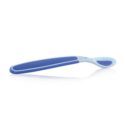 Nuby Warmtegevoel lepel blauw 3+ maanden  3 Stuks