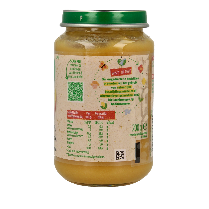 Olvarit Appel perzik mango 12M53 200 Gram