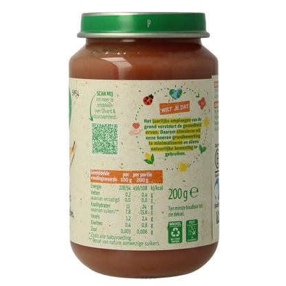 Olvarit Appel aardbei peer 6M54 200 Gram