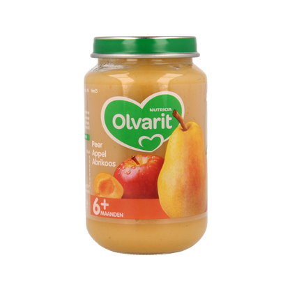 Olvarit Peer appel abrikoos 6M55 200.00 Gram