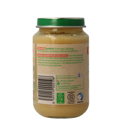 Olvarit Appel banaan sinaas 6M57 200 Gram