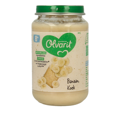 Olvarit Banaan koek 8M51 200.00 Gram