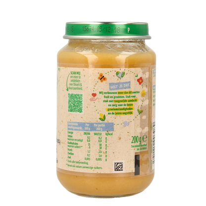 Olvarit Abrikoos appel banaan 8M59 200 Gram
