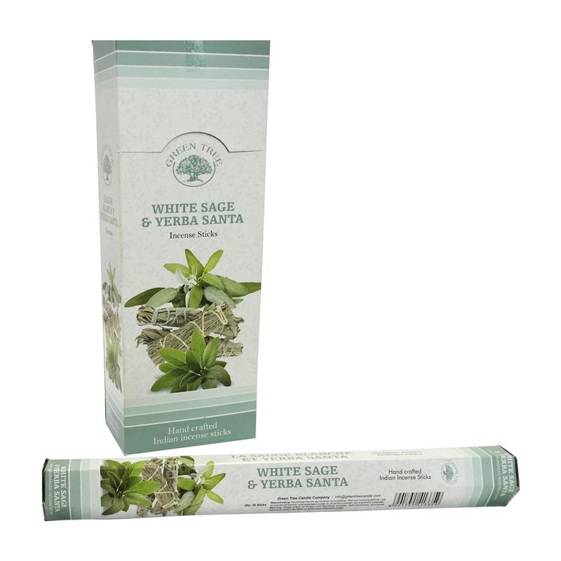 Green Tree Wierook yerga sante & white sage 20 Stuks