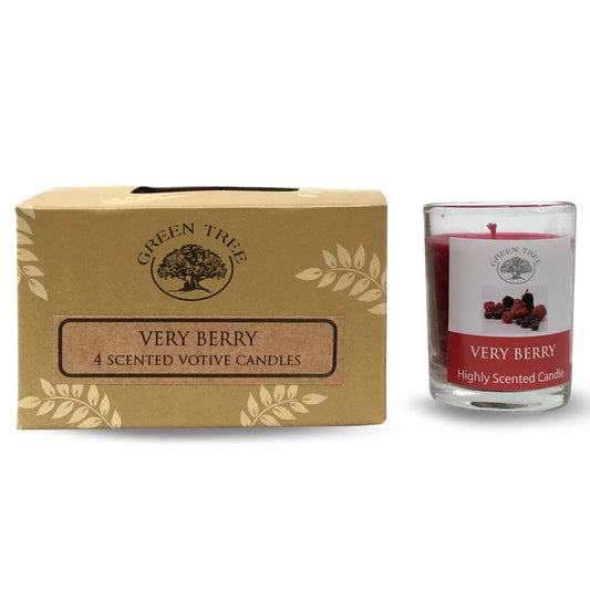 Green Tree Geurkaars votives verry berry 55 Gram