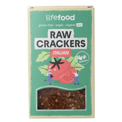 Lifefood Life crackers Italiaans raw bio 90 Gram