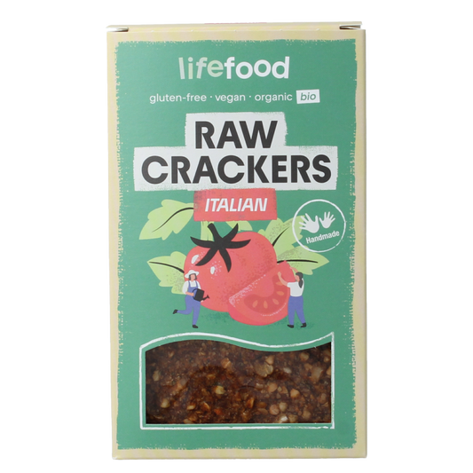 Lifefood Life crackers Italiaans raw bio 90 Gram