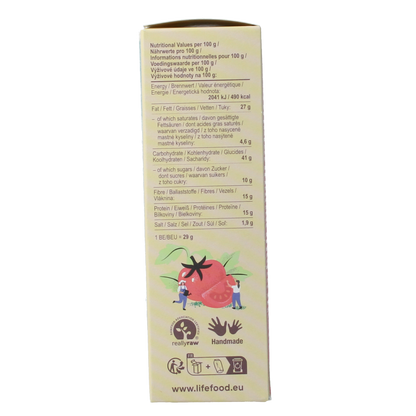 Lifefood Life crackers Italiaans raw bio 90 Gram