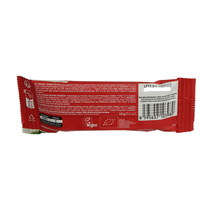 Lifefood Lifebar proteine aardbei bio 40.00 Gram