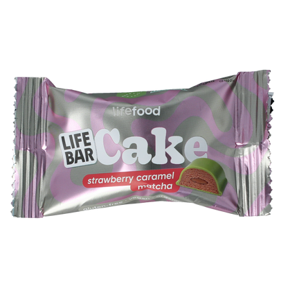 Lifefood Cake strawberry caramel matcha 35.00 Gram
