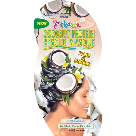 Montagne 7th Heaven haarmasker rescue coconut protein 25.00 Milliliter
