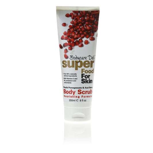 Bodycare Deli Lichaamscrub pomegranate & acai berry 250.00 Milliliter
