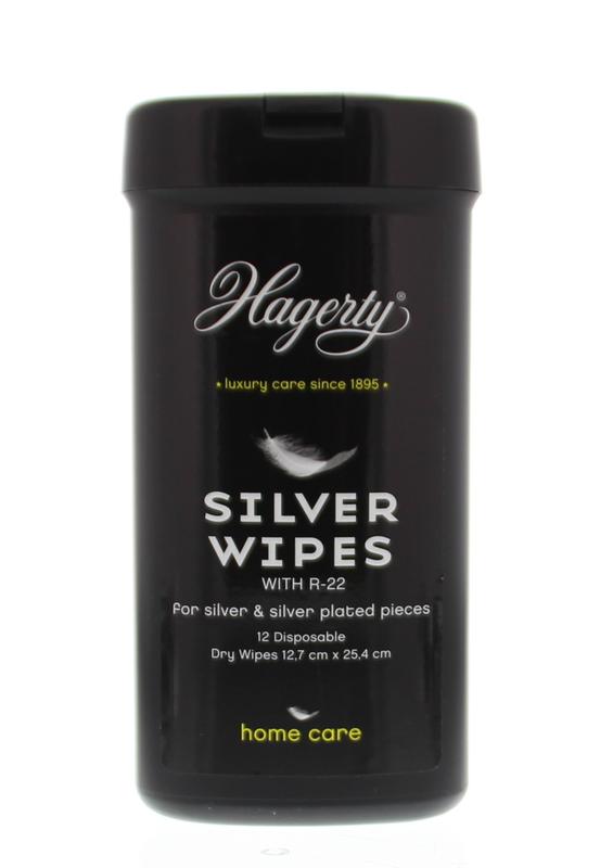 Hagerty Silver wipes 12 Stuks