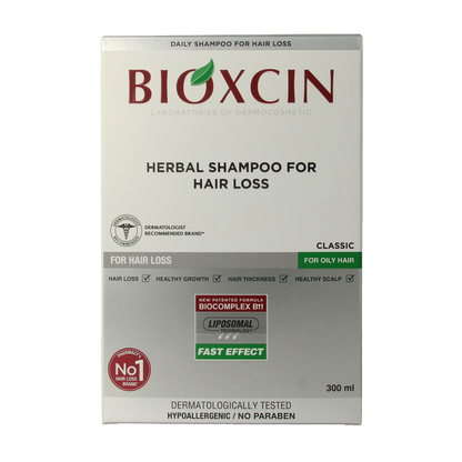 Bioxcin Shampoo vet haar 300 Milliliter