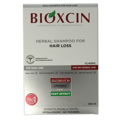 Bioxcin Shampoo normaal/droog haar 300 Milliliter