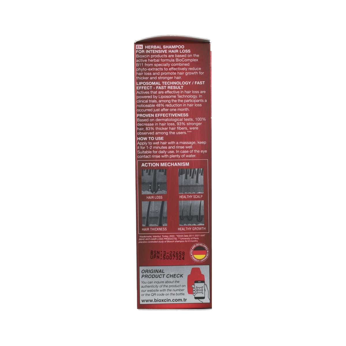 Bioxcin Forte shampoo normaal haar  300.00 Milliliter