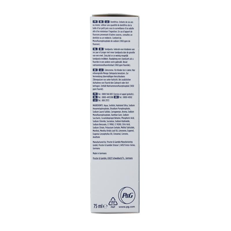 Oral B Tandpasta 3D white clinical radiant 75 Milliliter